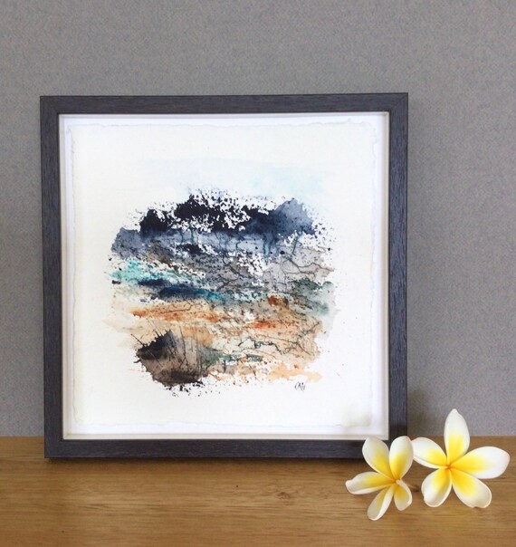 Original Watercolour Painting On Handmade Paper - Etsy