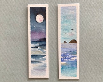 Two Original hand painted bookmarks