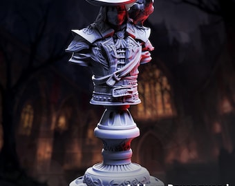 Arkham Ravenswood – Hunter of the Defiled (Bust) | Paintable Bust 3D Resin Printed Miniature by DM Stash