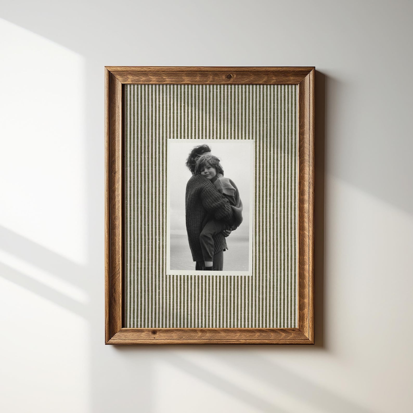 Custom Family Photo Print, Minimalist Collage, Personalized Wall Art for Parents and Kids, Digital Printable Keepsake