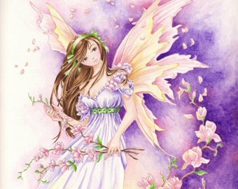 Fairy Art Print "Southern Breeze" Fantasy Faerie Art Print