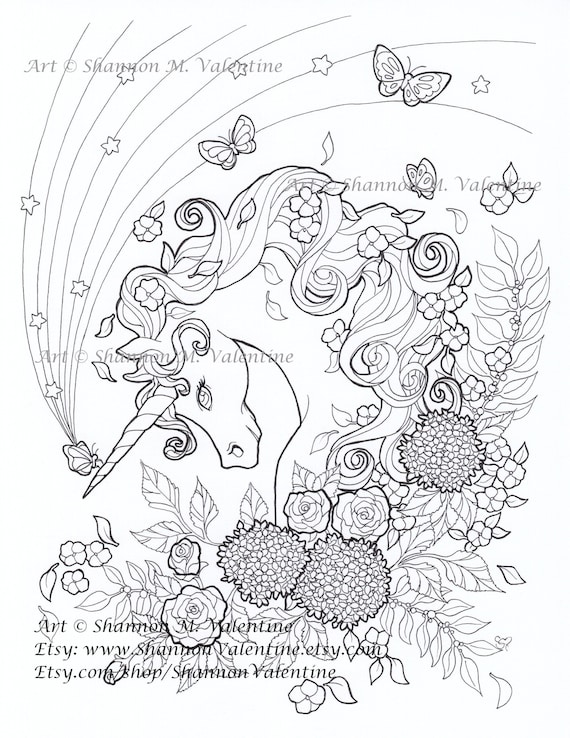 480 Collections Coloring Pages Unicorns Printable Best