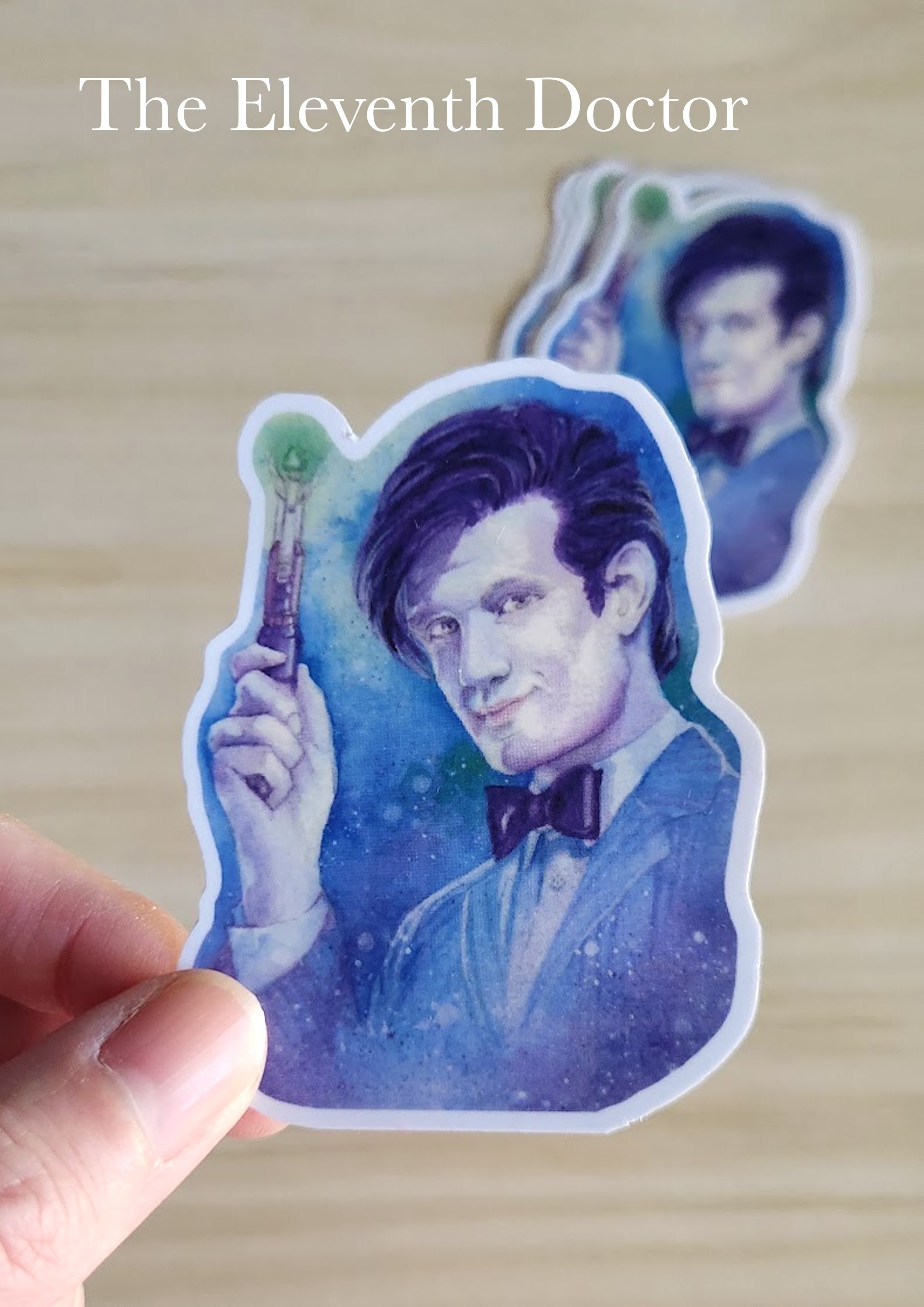 Doctor Who 54 Metallic Shiny Stickers-DW54STICKERS