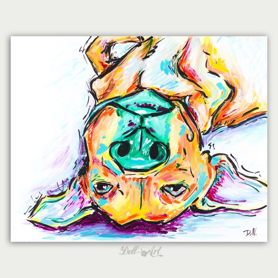 Painting Your Dog In Acrylics Easy Beginner Level atelieryuwa.ciao.jp