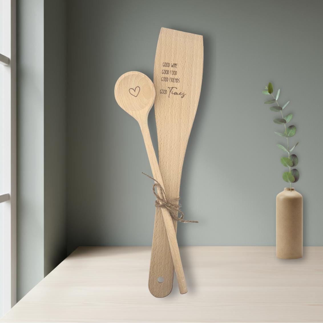Holzkochlöffel aus holz