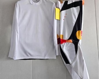 Traje de motocross MX personalizado 2025, conjunto de camiseta y pantalón, equipamiento personalizado para moto de cross, ATV y todoterreno. Regalo ideal.