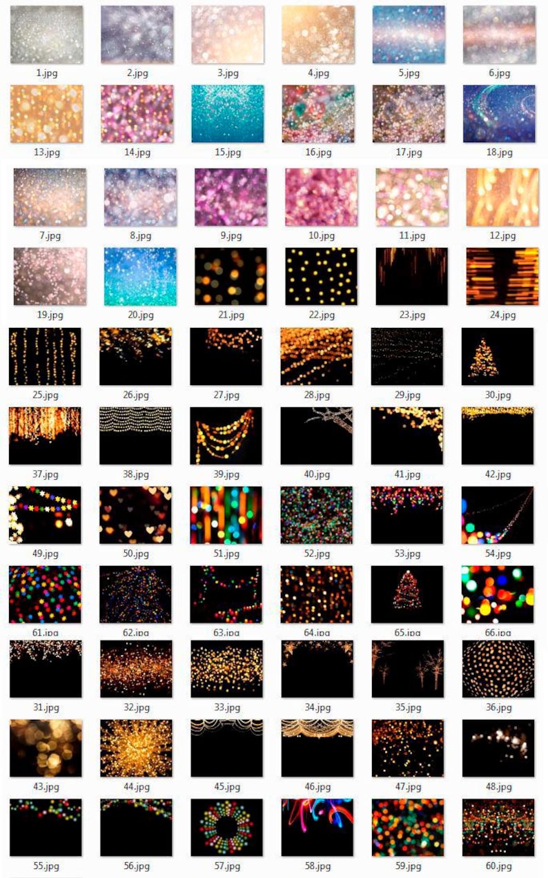 2700+ Photo Overlays Bundle | Light Effects for Photoshop (instant ...