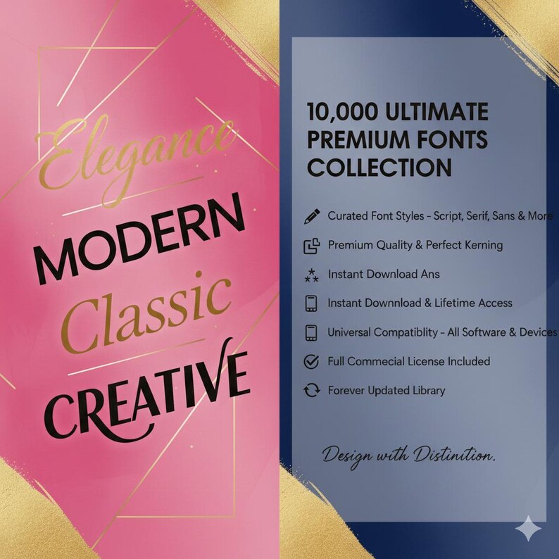 10000+ Fonts Bundle, Commercial Use (instant Download) - Etsy