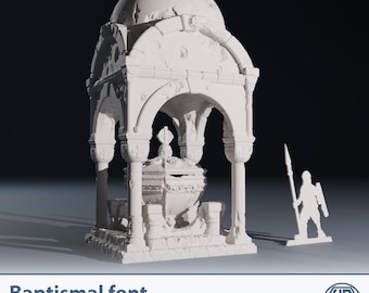 Roman Style Brunnen Schriftart für Wargaming Historisches Tabletop 28 mm 32 mm Fantasy Gaming