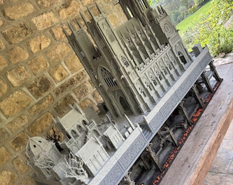 Huge Cathedral Wargaming Board for RPG TTP Dungeon Scenarios 32mm / 28mm Tabletop