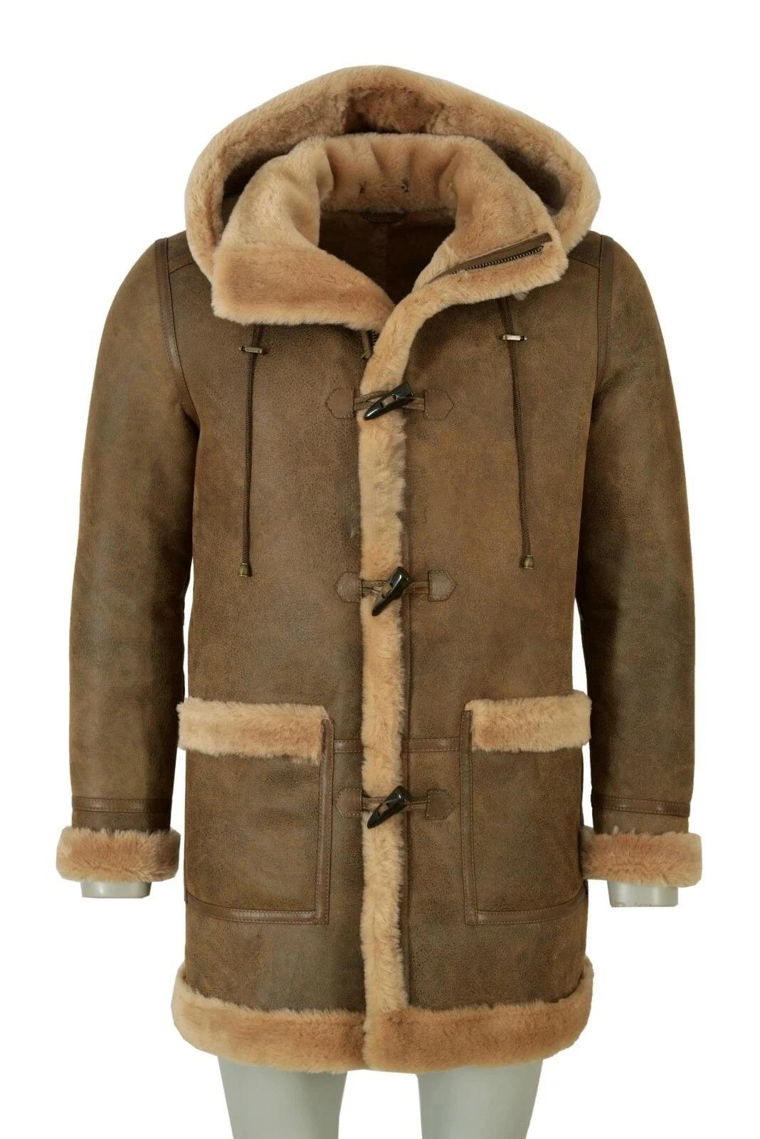 Mens Hooded Beaver Genuine - Etsy