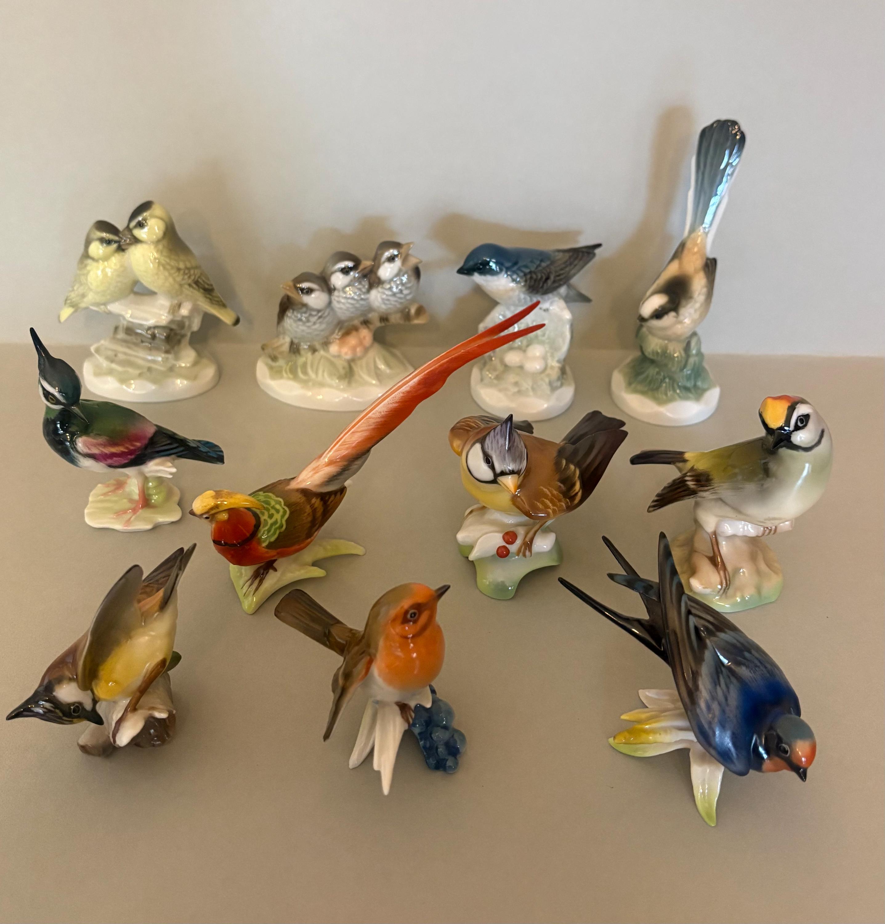 Porzellanvogel