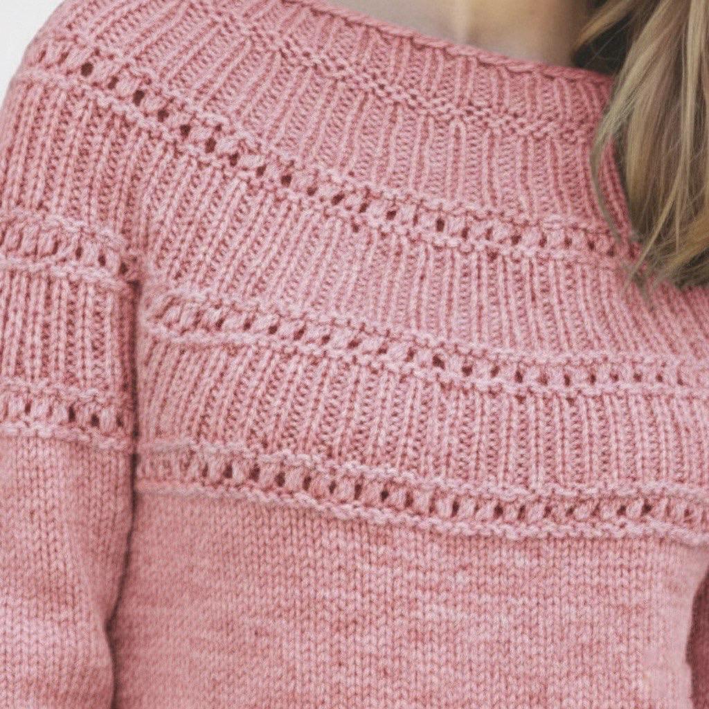 Classic Circular Yoke Sweater Knitting Pattern | Seamless Pullover (PDF ...