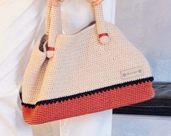 Easy Crochet Tote Bag with Reinforced Bottom – Beginner-Friendly PDF Pattern