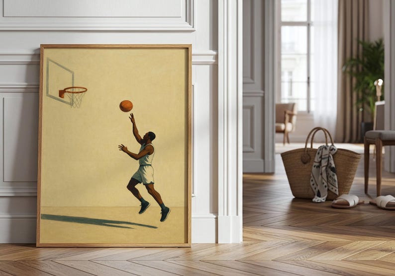 Panneau Lumineux LED Personnalisé Basket - Décoration Murale Métal Pour Amateurs De Sport, 16 Couleurs