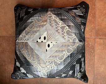 Black Tie Diamond Pillow