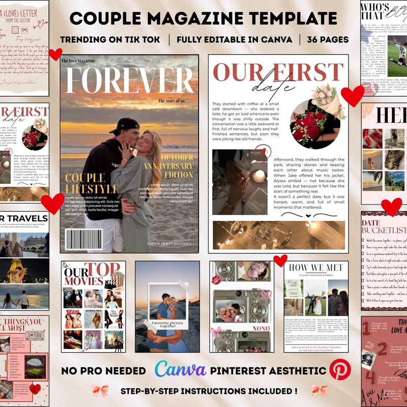 Shared File From Pikpak Magazine Fashion Models Set Etsy Canada