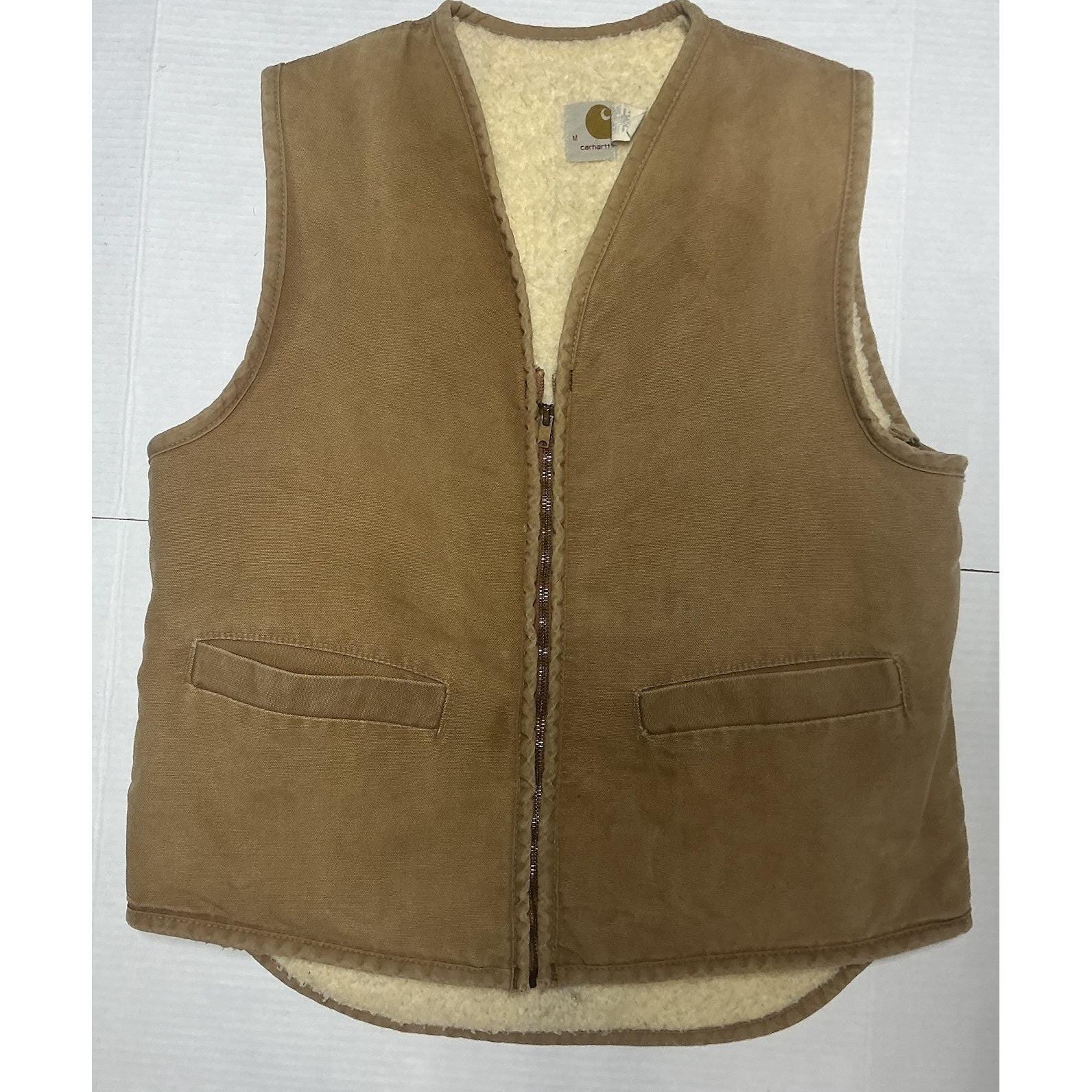 CARHARTT 80s DUCK VEST BROWN MEDIUM TALL 【公式通販】