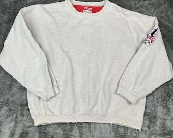 Vintage Marlboro Unlimited Gecko Lizard Crewneck Mens Sweatshirt Size XL 90s