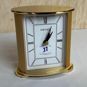 Seiko Vintage Alarm Clock - Etsy