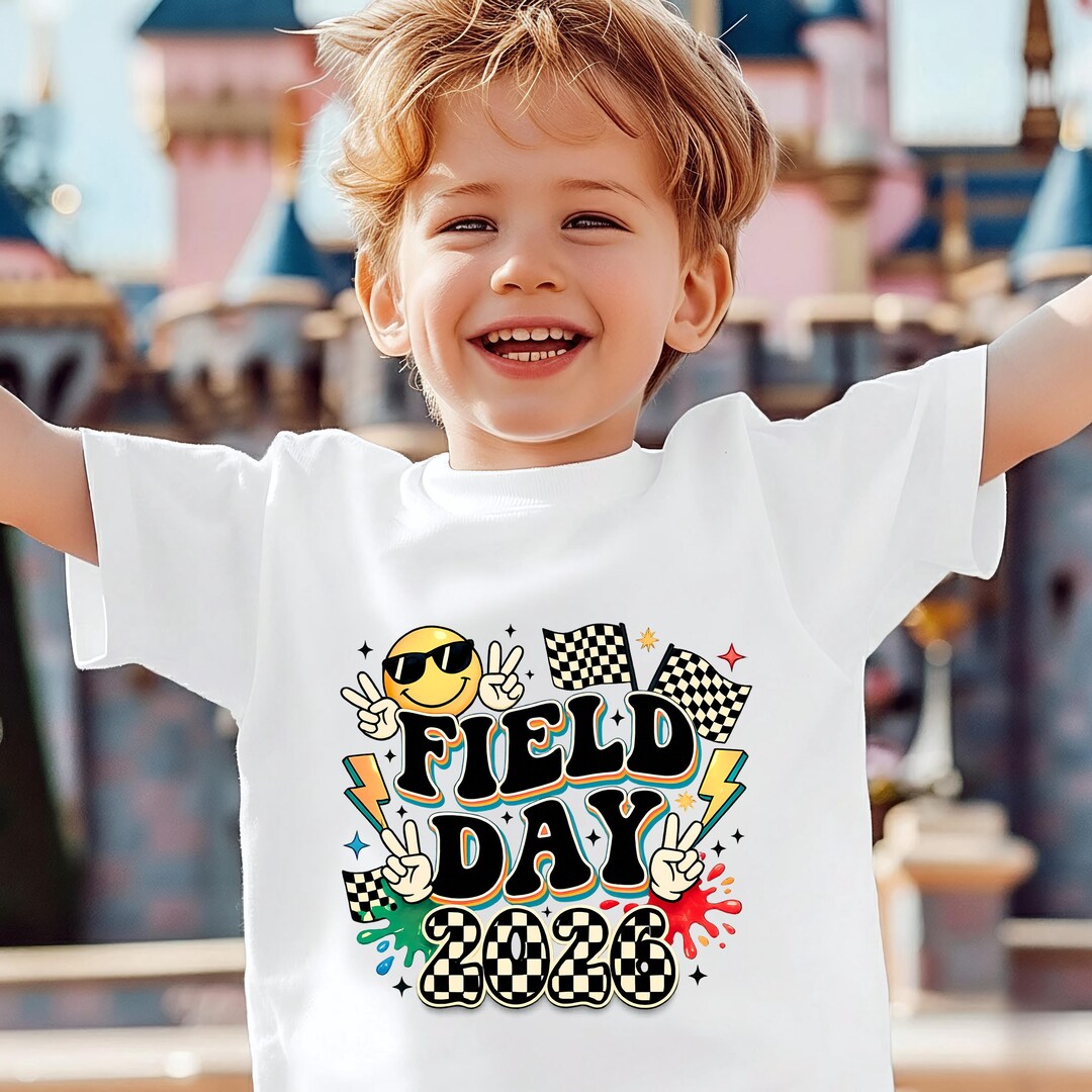 Field Day 2026 PNG, Retro Groovy School Spirit Clip Art, Elementary ...