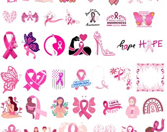 Bewustmakingsbundel borstkanker, png PNGEgg | Leuke clipart | PNG-sublimatieontwerpen met roze lint