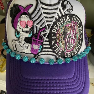 Pre-made custom trucker hats
