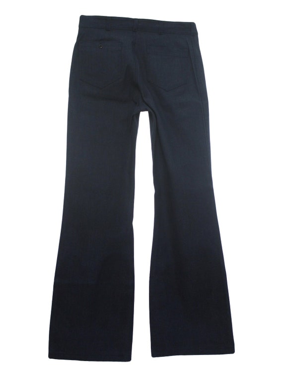 30W/34L - Seafarer Navy Bellbottom Jeans Pants - … - image 4