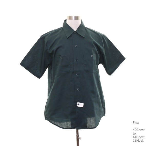 Large 60s Mens Washington Dee Cee Shirt | Authentic Vintage Mod 