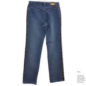 31x32 80s Womens &#39;Lawman&#39; Jeans | Authentic Vintage Denim Jeans Pants (40 Hip)