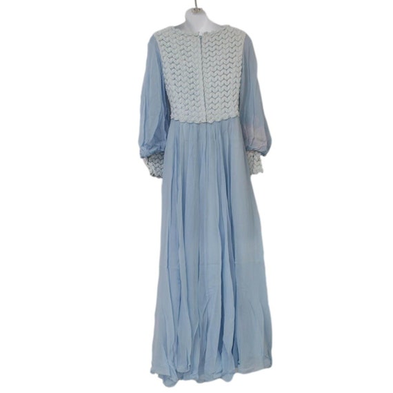 34Bust 60s Emma Domb Prairie Style Cocktail Maxi … - image 2