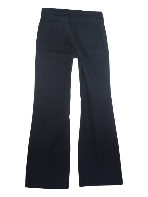 31W/36L - Seafarer Navy Bellbottom Jeans Pants - … - image 4