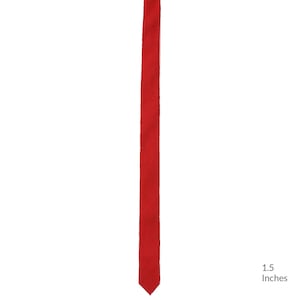 60s Skinny Rockabilly Necktie | Deadstock Vintage Necktie
