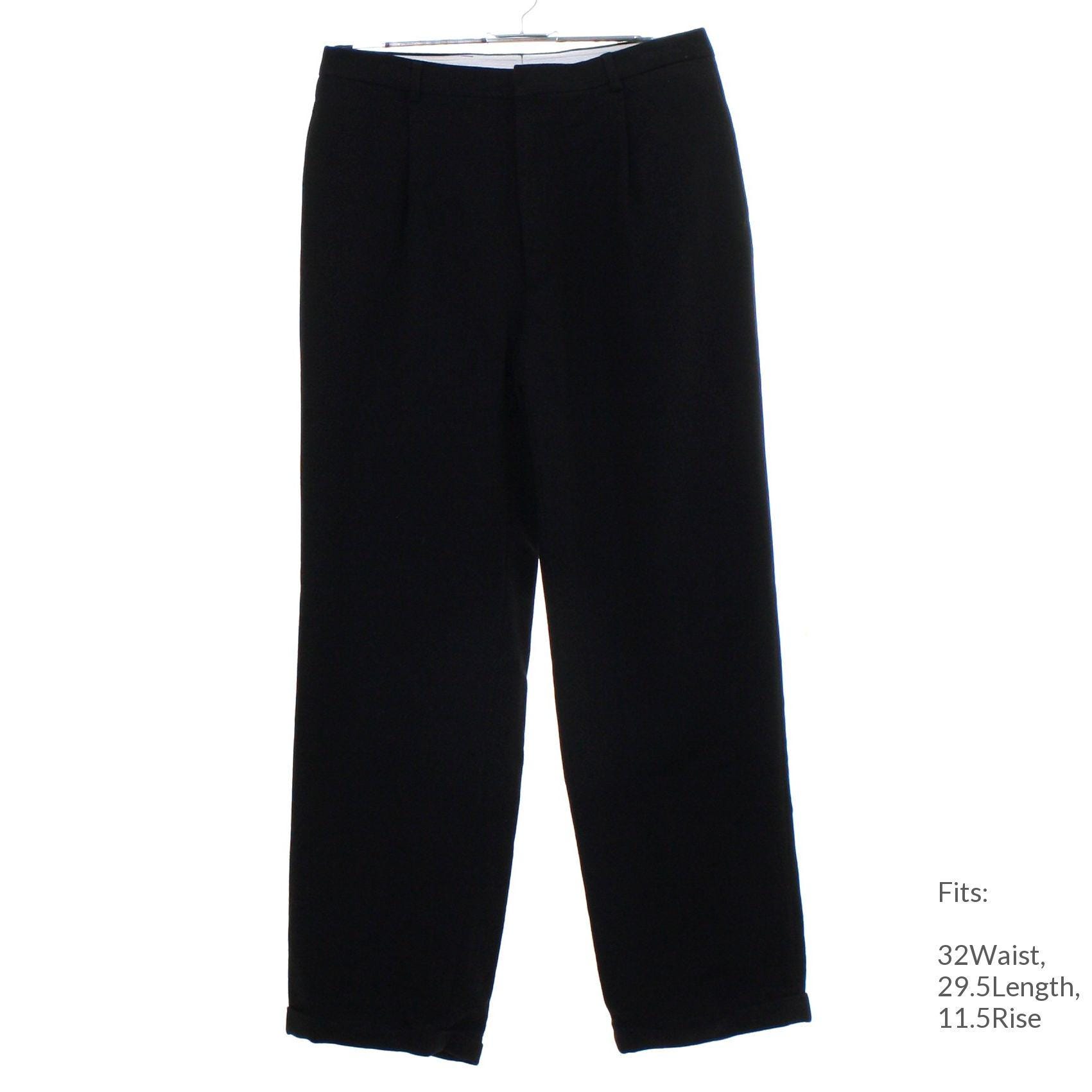 32x29 60s Mens 'tiberghien' Slacks | Authentic Vintage Slacks