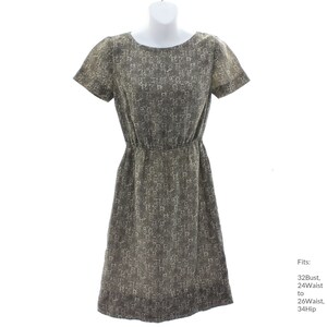 32Bust 60s Dress | Vintage Short sleeve Dress (32Bust, 24Waist to 26Waist, 34Hip)