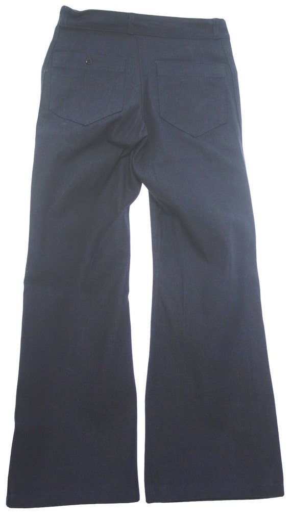 28W 32L- Seafarer Navy Bells Jeans Bellbottoms - … - image 3