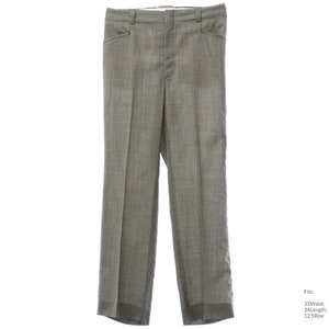35x34 70s Mens Flared Leisure Pants | Vintage Pants