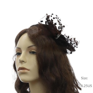 50s dark brown velveteen hat | Womens Vintage Hat