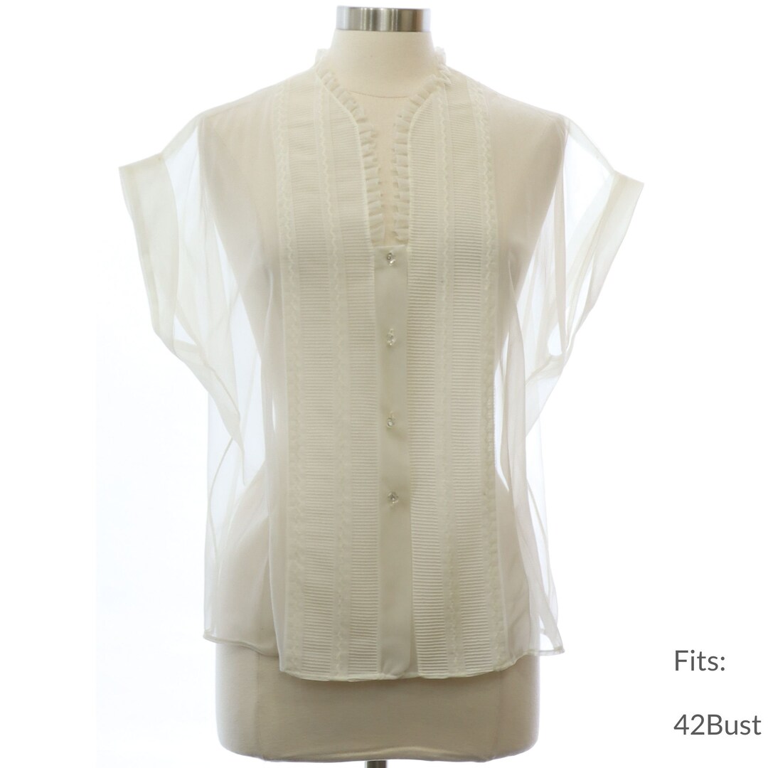 Sheer Shirt-Bust 52