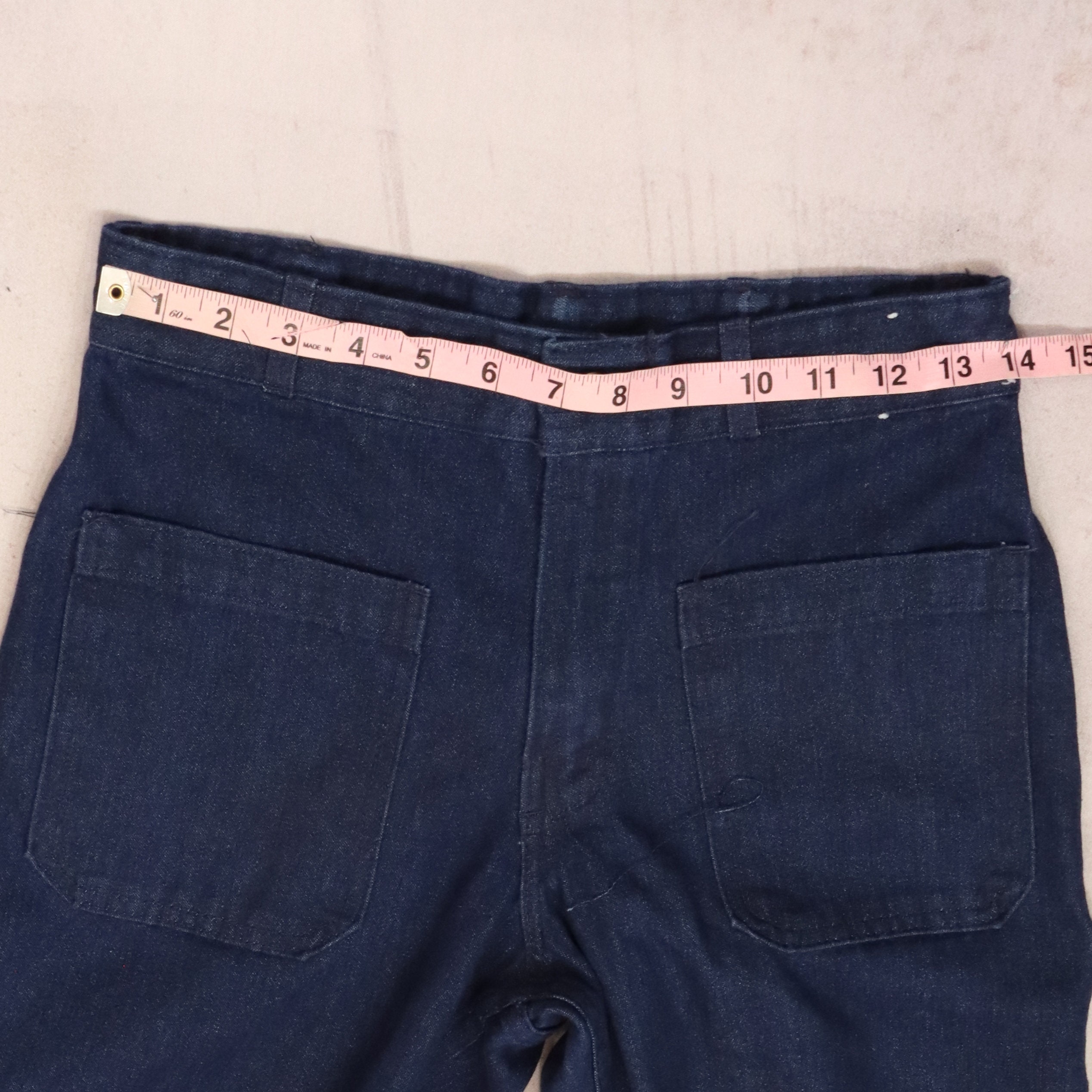 29W 34L Bell Bottoms - Seafarer US Navy Jeans Pants - New