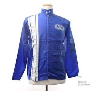 Small 80s Mens Ebert Enterprises Jacket | Authentic Vintage Racing Jacket (36Chest, 32.25Sleeve)
