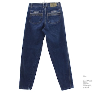 27x29 90s Womens &#39;Big John Spana&#39; Jeans | Authentic Vintage Totally 80s Denim Jeans Pants (38 Hip)