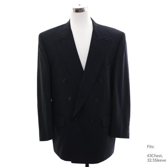 BURBERRY　タキシード 43chest 90s Mens Burberry Tuxedo Jacket | Authentic Vintage Tuxedo