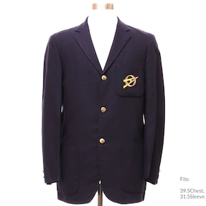 39Chest 50s Mens Sportcoat, Blazer or Sport Jacket | Authentic Vintage Mod Explorer Scouts Wool Blazer Sport Coat Jacket (31 Sleeve)