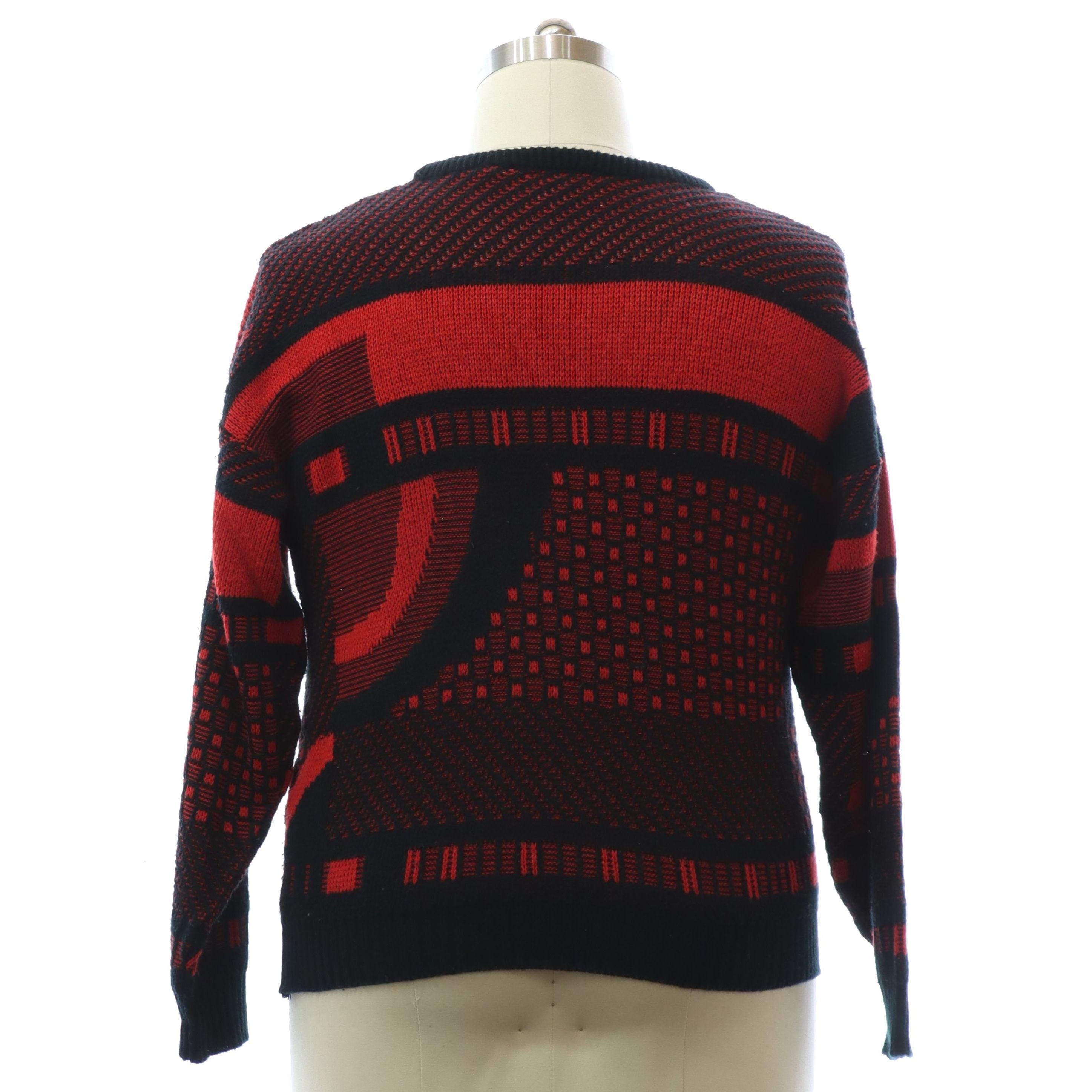 Large 80s Mens 'givenchy' Cosby Sweater | Authentic Vintage