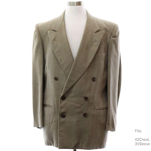 42Chest 40s Biltmore-kledingjas heren | Authentieke vintage blazer sportjas (31 mouwen)
