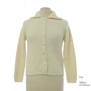 Medium 60s Womens Mod Sweater | Authentic Vintage Barbara Lee, an AMC Fashion Barbara Lee Mod Sweater (36Bust, 29.5Sleeve)