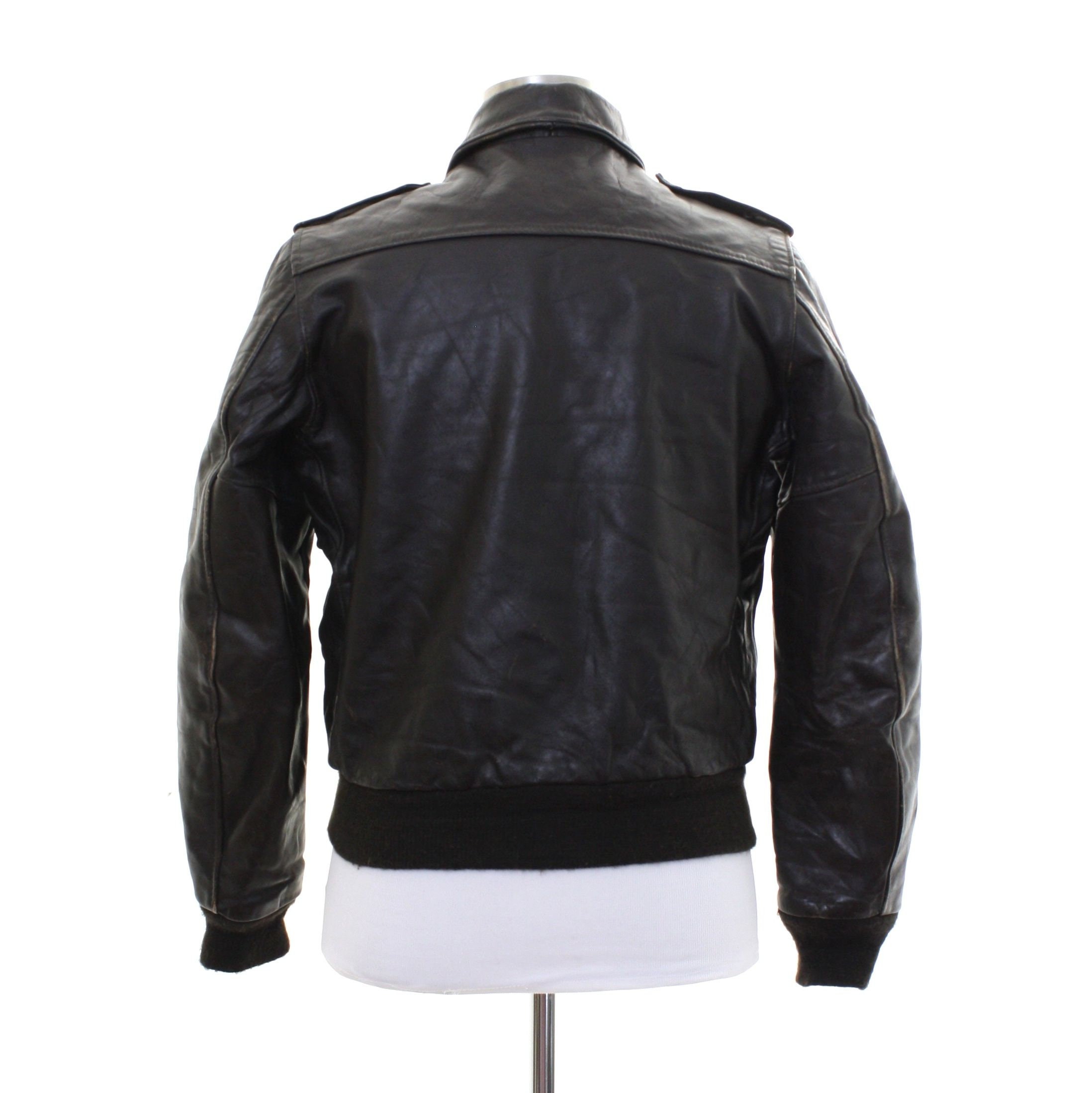 ジャケット・アウター 70s B-10 type flight jacket Men's Vintage B-10 Flight Jacket Winter B10 Military Cotton