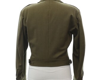 ジャケット・アウター 40s vintage coat Medium 40s Mens Eisenhower Style WWII Army Military Ike