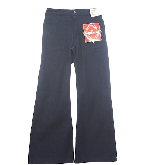 29W 36L - Navy Seafarer Bellbottoms - New/Old Vin… - image 3